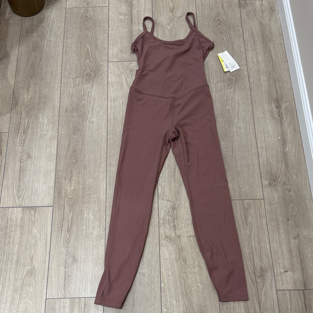 All in Motion Mauve Jumpsuit